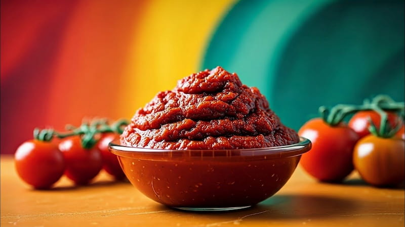 تصویر 1 از رب گوجه فرنگی مکنزی تهیه شده برای پخت غذاهای متنوع